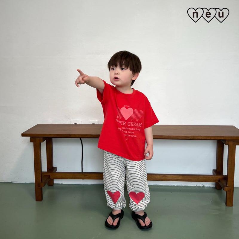 Neu - Korean Baby Fashion - #babyboutique - Heart Pants - 2