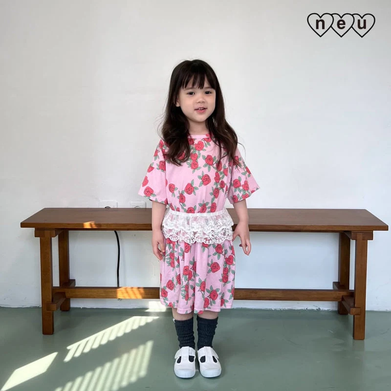 Neu - Korean Baby Fashion - #babyboutique - Rose One-piece - 11