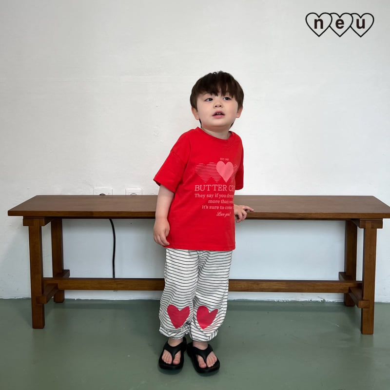 Neu - Korean Baby Fashion - #babyboutique - Heart Pants - 4