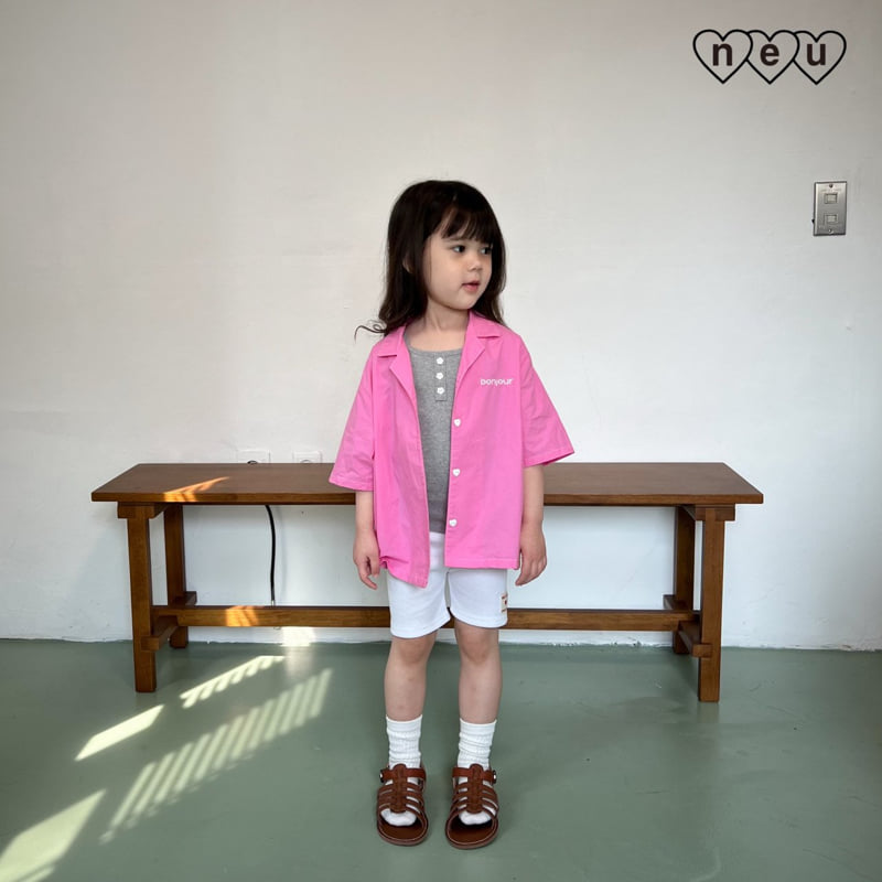 Neu - Korean Baby Fashion - #babyboutiqueclothing - Bonjour Shirt - 3