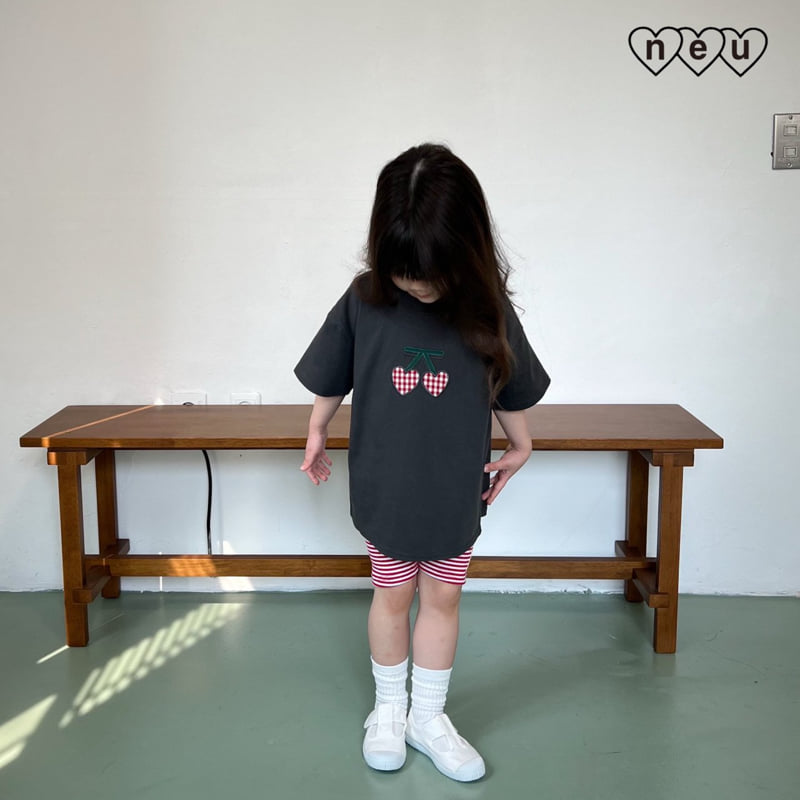 Neu - Korean Baby Fashion - #babyboutiqueclothing - Cherry Tee - 10