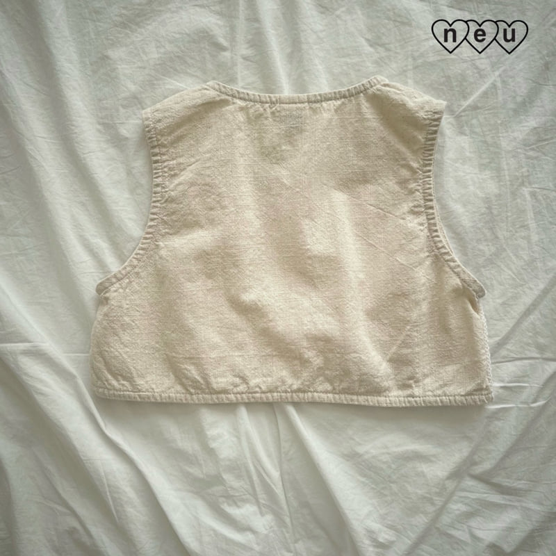 Neu - Korean Baby Fashion - #babyclothing - Crochet Vest - 10