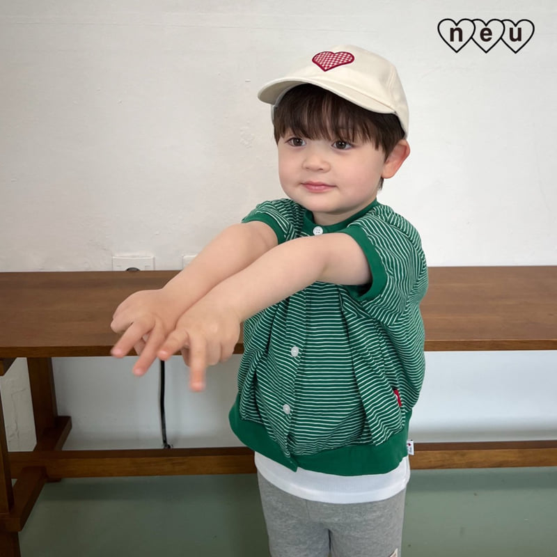 Neu - Korean Baby Fashion - #babyclothing - Check Ball Cap - 9
