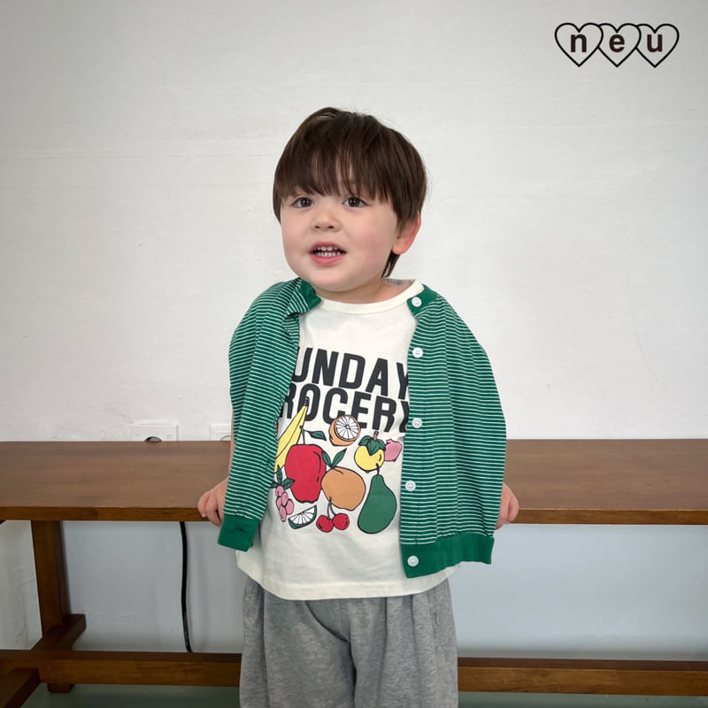 Neu - Korean Baby Fashion - #babyclothing - Single Cardigan - 6