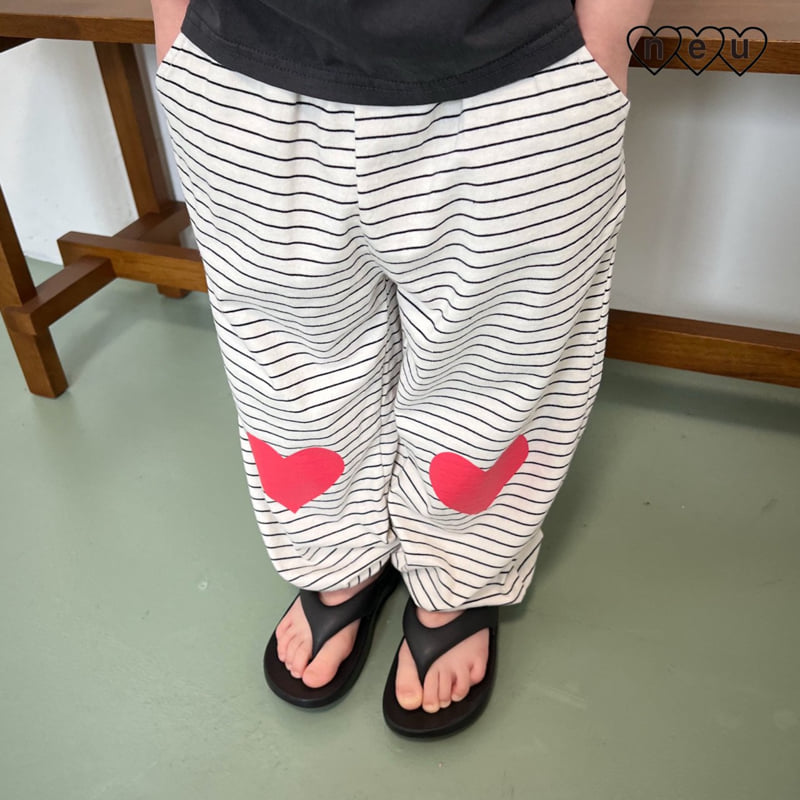 Neu - Korean Baby Fashion - #babyclothing - Heart Pants - 5