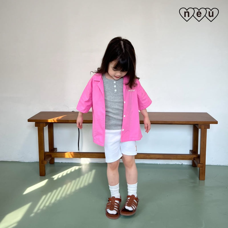 Neu - Korean Baby Fashion - #babyboutiqueclothing - Bonjour Shirt - 4