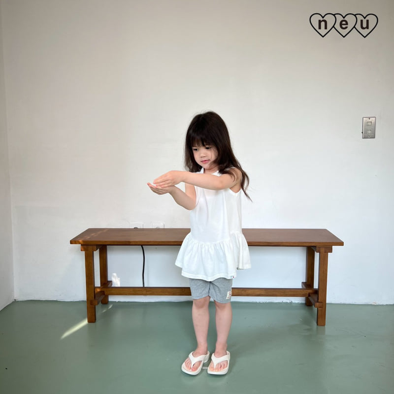 Neu - Korean Baby Fashion - #babyclothing - Frill Sleeveless - 2