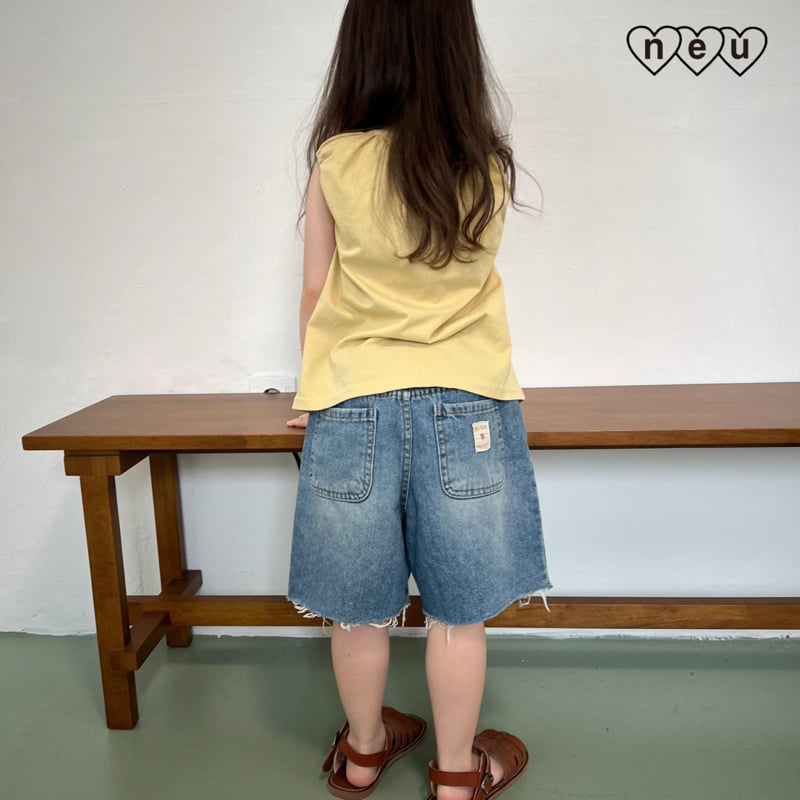 Neu - Korean Baby Fashion - #babyfashion - Cap Sleeve Tee - 6