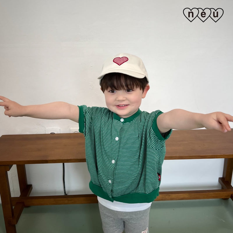 Neu - Korean Baby Fashion - #babyfashion - Check Ball Cap - 10