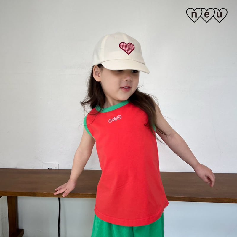 Neu - Korean Baby Fashion - #babyfever - Check Ball Cap - 11