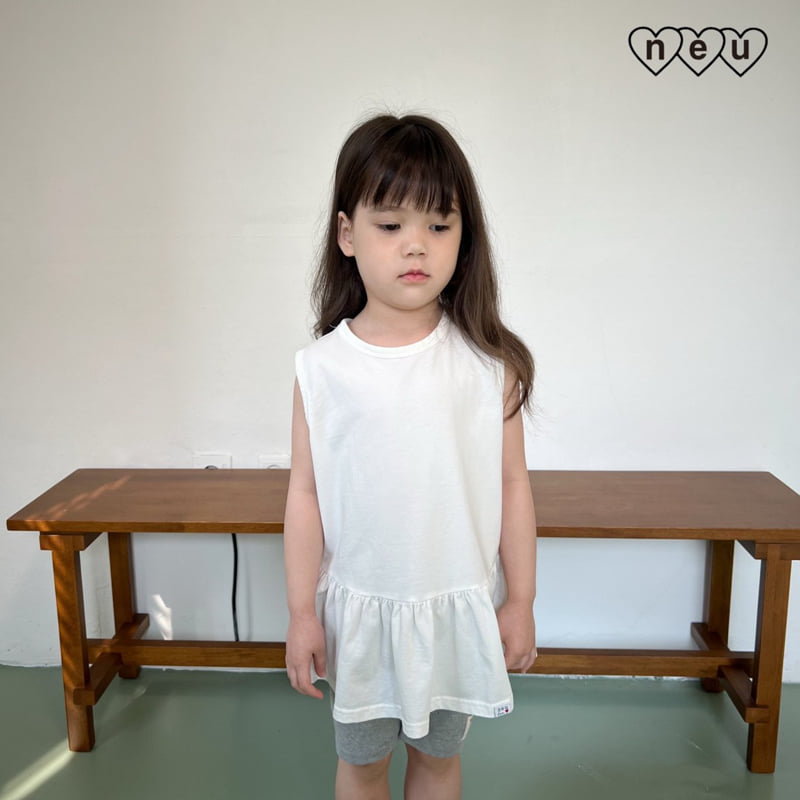 Neu - Korean Baby Fashion - #babyfashion - Frill Sleeveless - 4