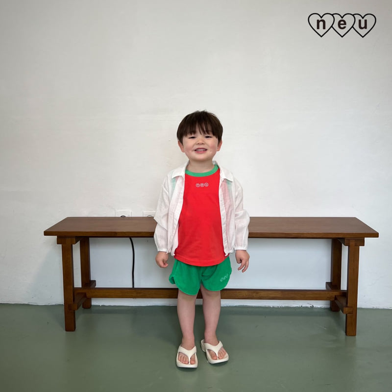 Neu - Korean Baby Fashion - #babyfever - Pappa Sleeveless - 3