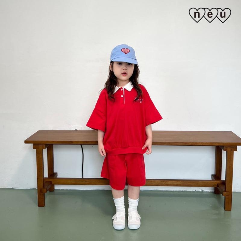 Neu - Korean Baby Fashion - #babyfever - Summer Rugby Tee - 2