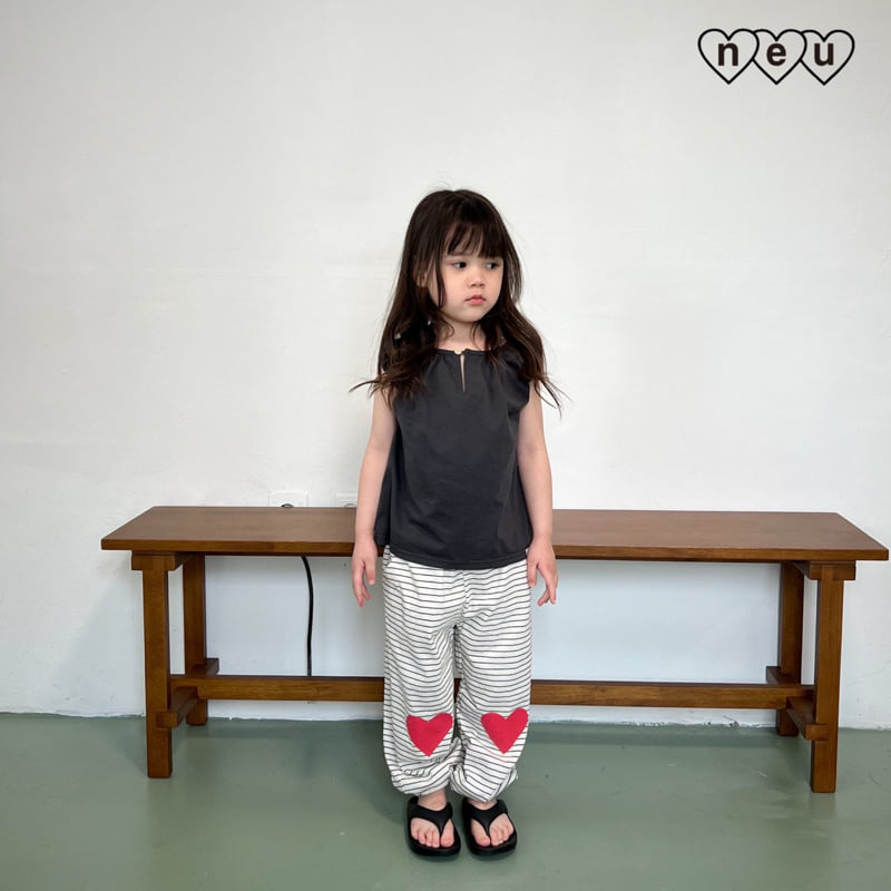 Neu - Korean Baby Fashion - #babygirlfashion - Cap Sleeve Tee - 8