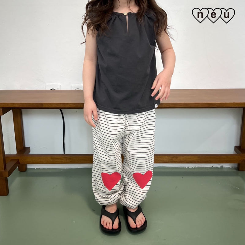 Neu - Korean Baby Fashion - #babygirlfashion - Heart Pants - 8