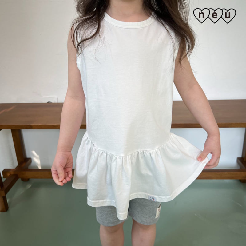 Neu - Korean Baby Fashion - #babygirlfashion - Frill Sleeveless - 5