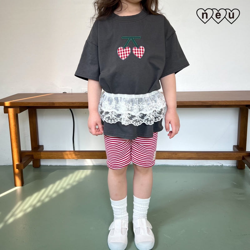 Neu - Korean Baby Fashion - #babygirlfashion - Lace Apron - 2