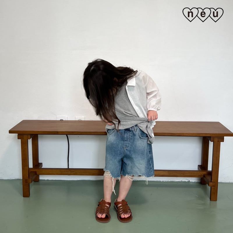 Neu - Korean Baby Fashion - #babylifestyle - Novices Denim Pants - 10