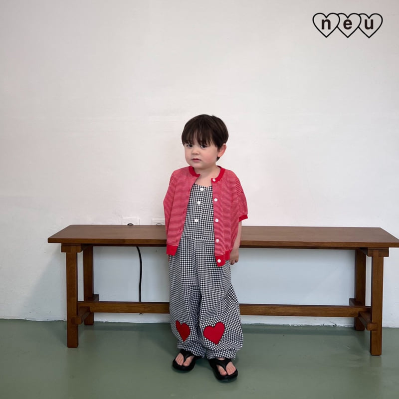 Neu - Korean Baby Fashion - #babylifestyle - Single Cardigan - 10