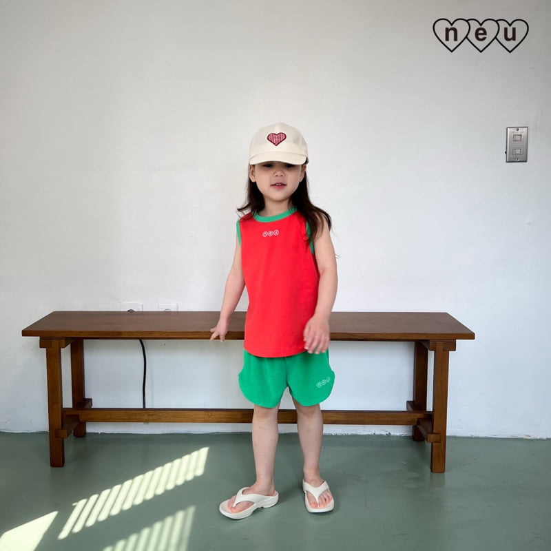 Neu - Korean Baby Fashion - #babylifestyle - Pappa Sleeveless - 5