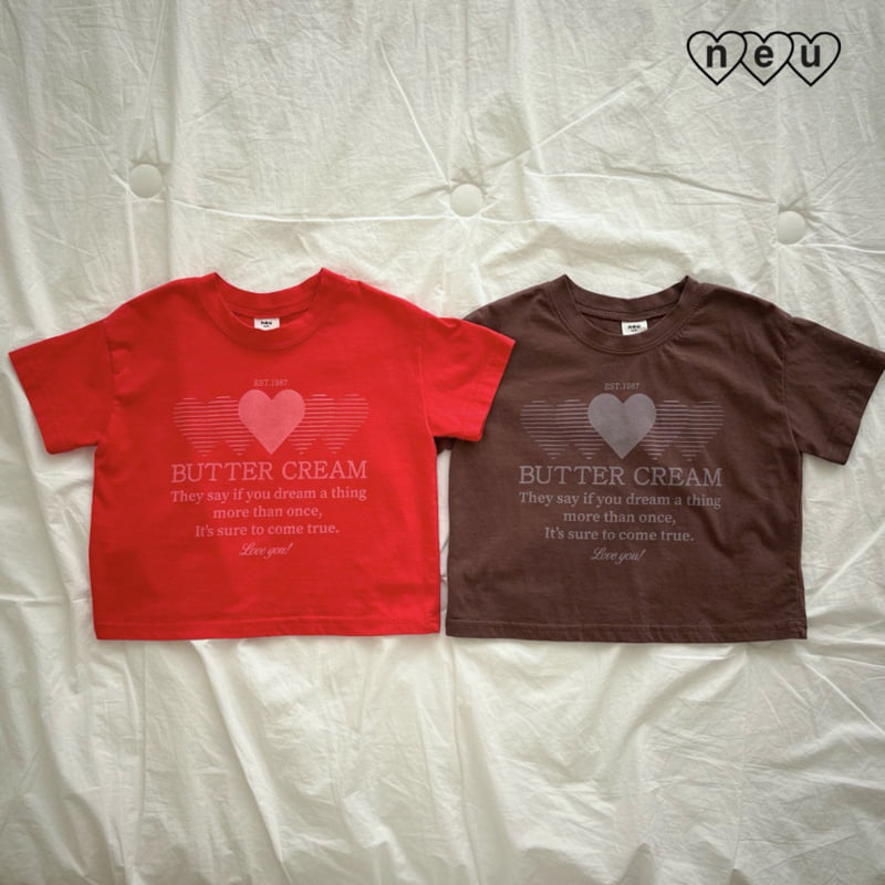 Neu - Korean Baby Fashion - #babylifestyle - Butter Cream Tee