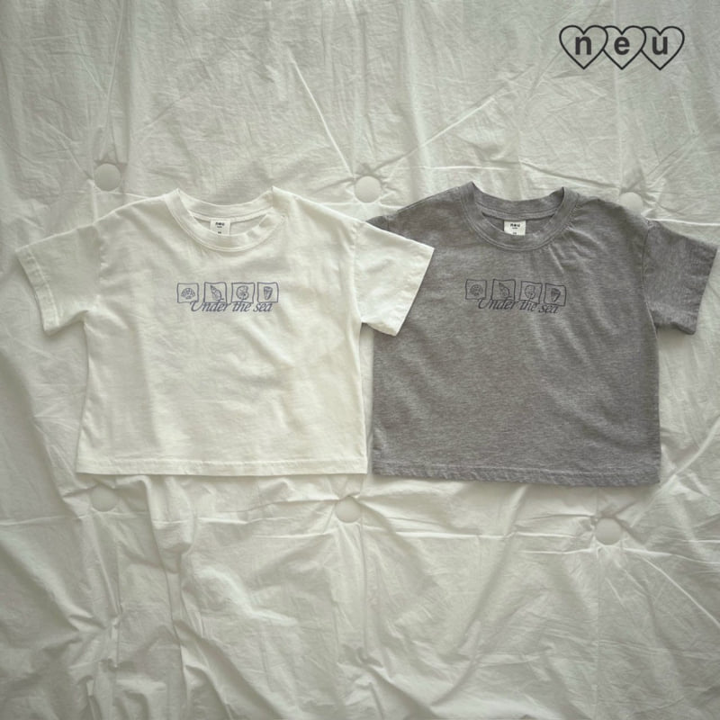 Neu - Korean Baby Fashion - #babylifestyle - Clam Tee