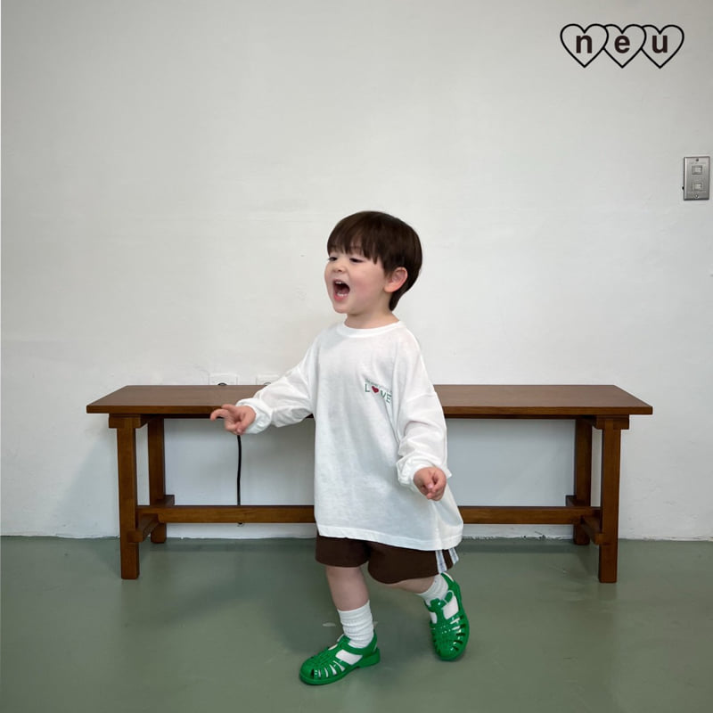 Neu - Korean Baby Fashion - #babylifestyle - Tape Half Pants - 4
