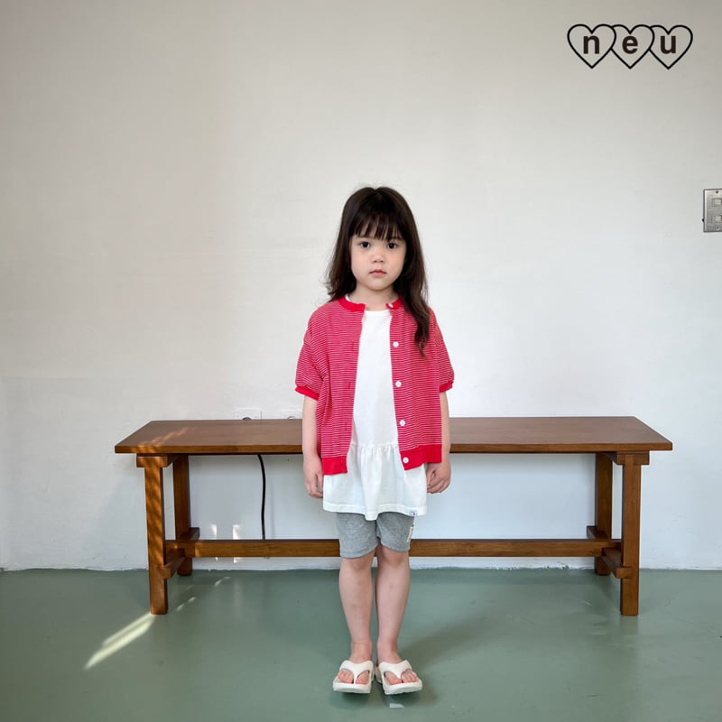 Neu - Korean Baby Fashion - #babyoninstagram - Frill Sleeveless - 7