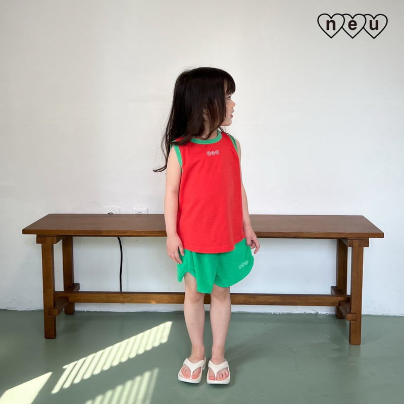 Neu - Korean Baby Fashion - #babyoninstagram - Pappa Sleeveless - 6