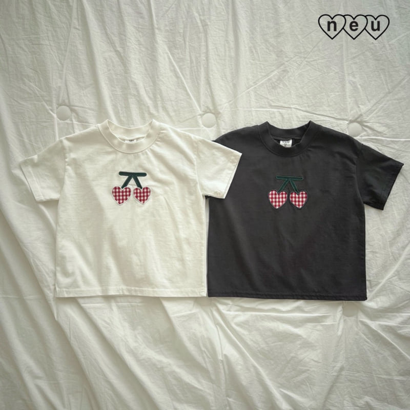 Neu - Korean Baby Fashion - #babyoninstagram - Cherry Tee