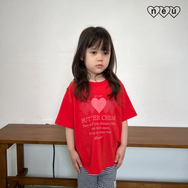 Neu - Korean Baby Fashion - #babyootd - Butter Cream Tee - 3