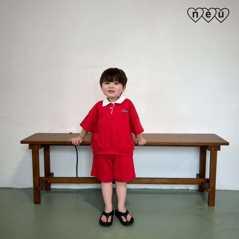 Neu - Korean Baby Fashion - #babyootd - Summer Rugby Tee - 6