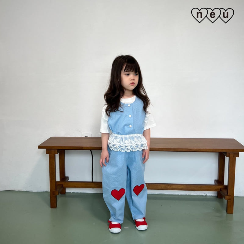 Neu - Korean Baby Fashion - #babyoutfit - Heart Suit - 7