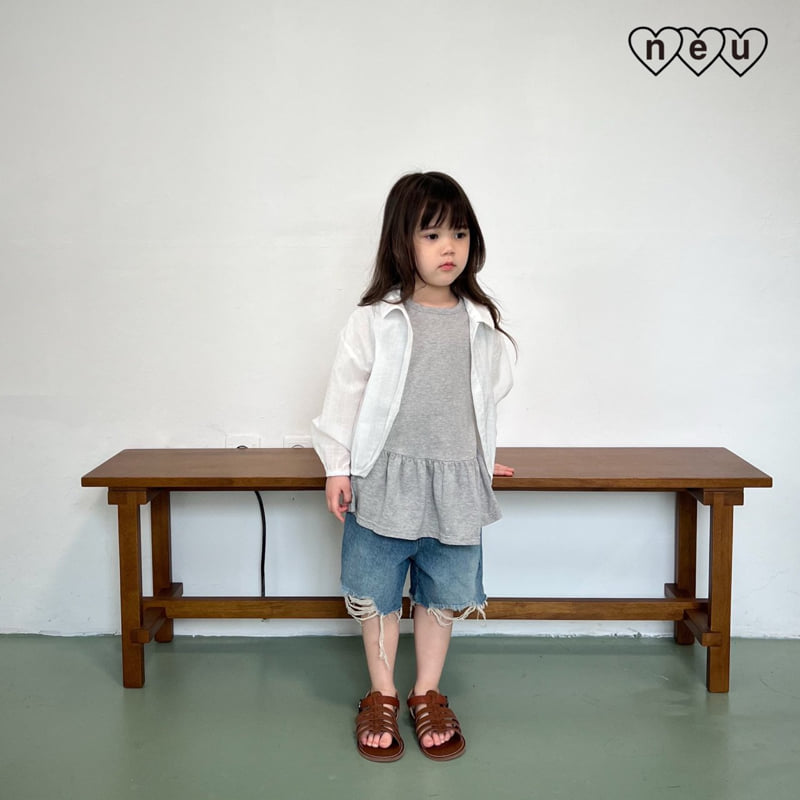 Neu - Korean Baby Fashion - #babyoutfit - Frill Sleeveless - 10