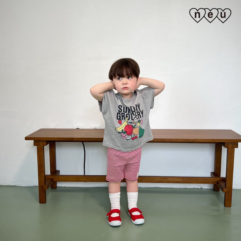 Neu - Korean Baby Fashion - #babyoutfit - Fruit Tee - 8