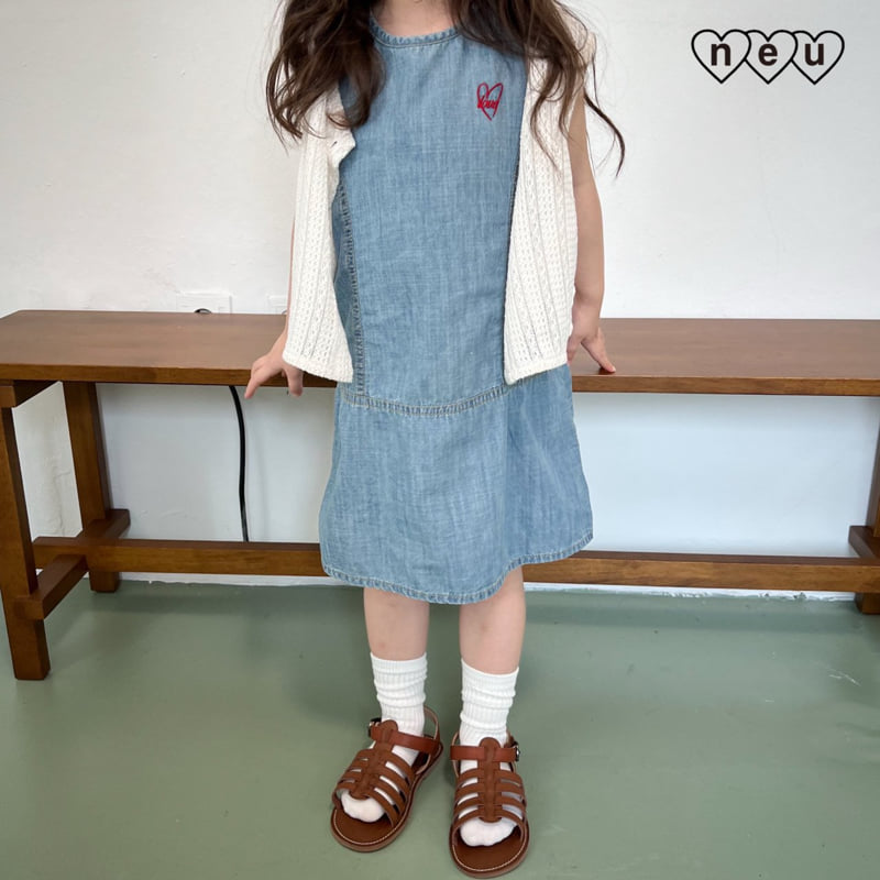 Neu - Korean Baby Fashion - #babyoutfit - Crochet Vest - 4