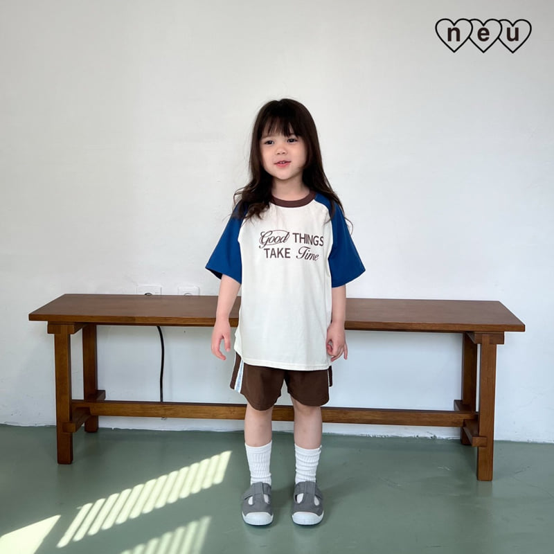 Neu - Korean Baby Fashion - #babywear - Tape Half Pants - 8