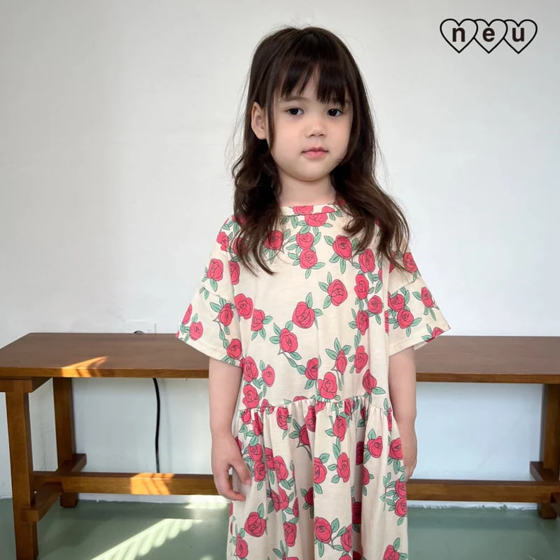 Neu - Korean Baby Fashion - #babywear - Rose One-piece - 7