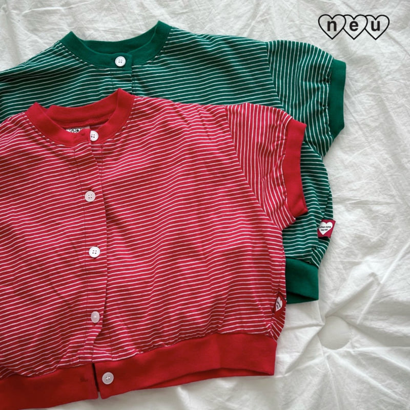 Neu - Korean Baby Fashion - #onlinebabyboutique - Single Cardigan