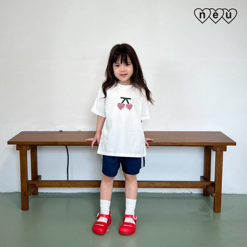Neu - Korean Baby Fashion - #onlinebabyboutique - Cherry Tee - 6
