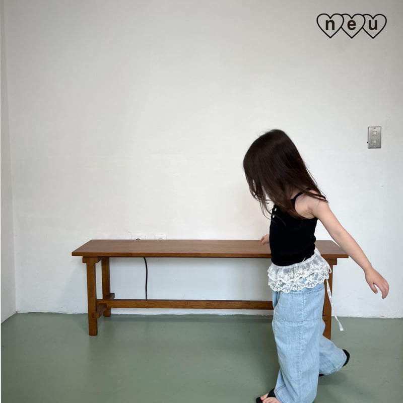Neu - Korean Baby Fashion - #onlinebabyboutique - Lace Apron - 9