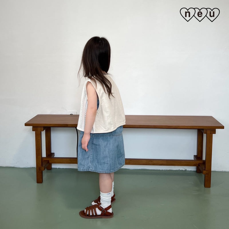 Neu - Korean Baby Fashion - #onlinebabyshop - Crochet Vest - 6