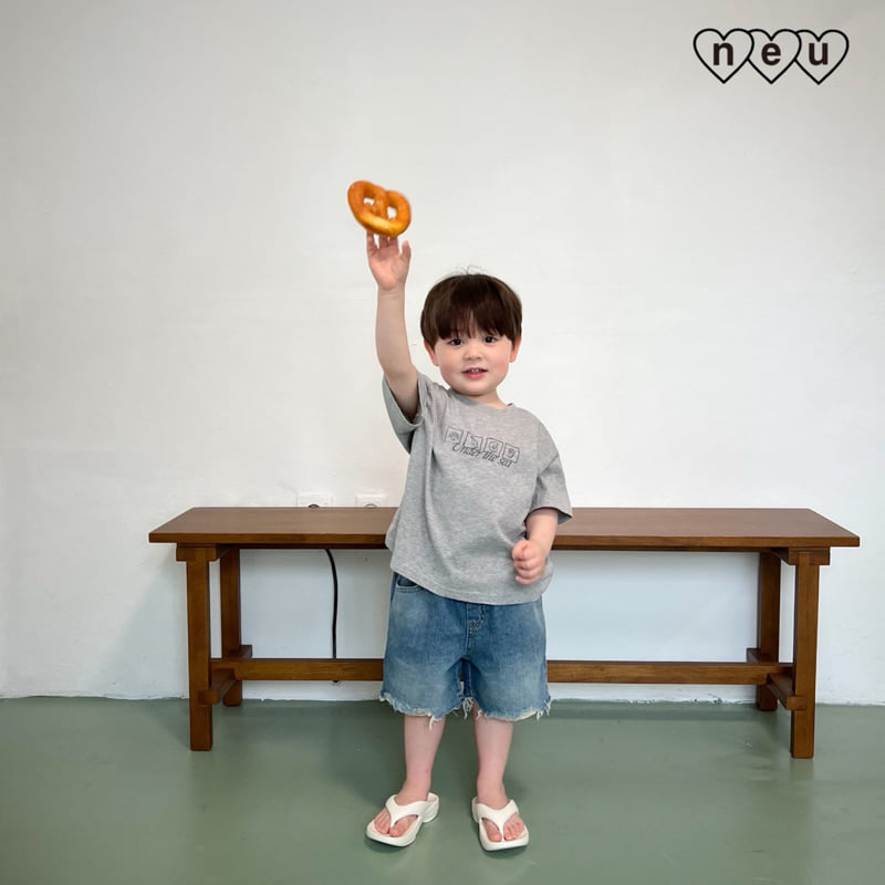 Neu - Korean Baby Fashion - #onlinebabyshop - Novices Denim Pants - 2