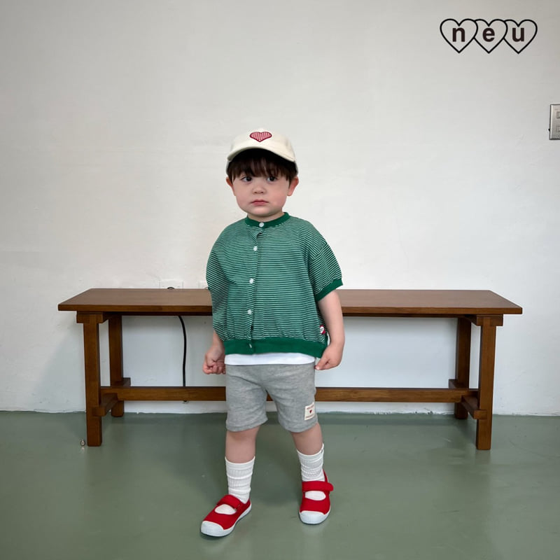 Neu - Korean Baby Fashion - #onlinebabyshop - Single Cardigan - 2
