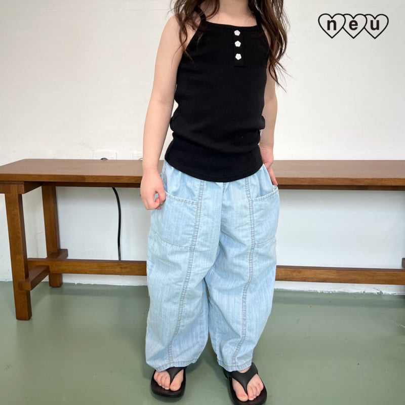 Neu - Korean Baby Fashion - #onlinebabyshop - Flower Shorts - 5