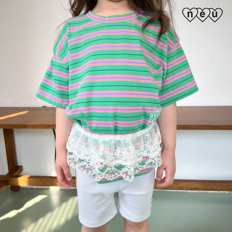 Neu - Korean Baby Fashion - #onlinebabyshop - Lace Apron - 10