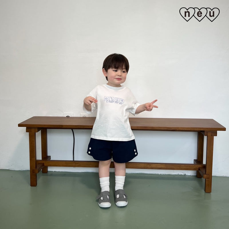 Neu - Korean Women Fashion - #momslook - Adult Clam Tee - 4