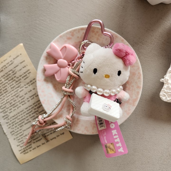 Newerly - Korean Women Fashion - #momslook - Kitty Custom Keyring