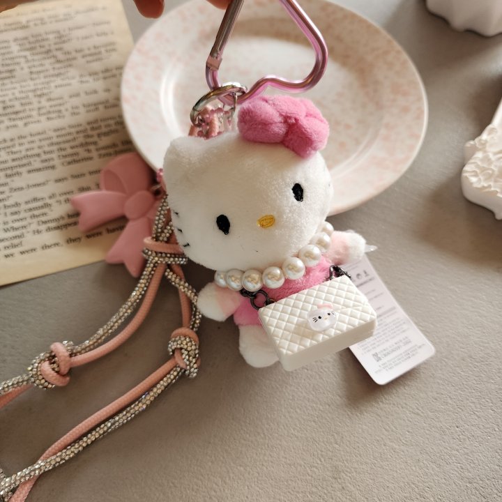 Newerly - Korean Women Fashion - #momslook - Kitty Custom Keyring - 2
