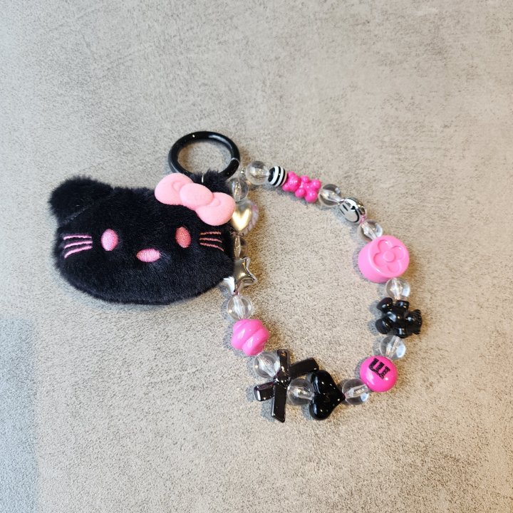 Newerly - Korean Women Fashion - #momslook - Black Kitty Strap